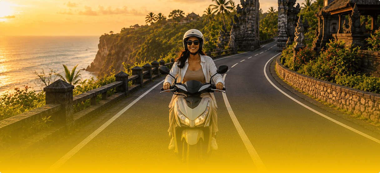 Sewa motor di Bali